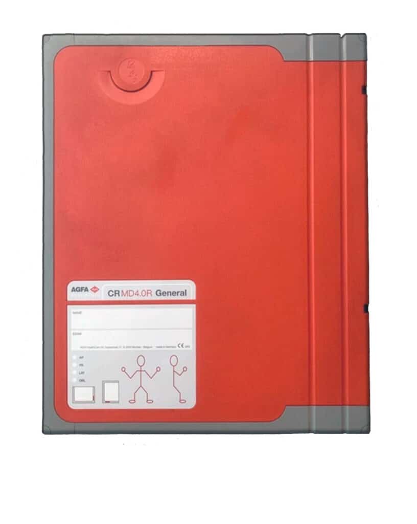 Agfa CR MD4.0R General Set with cassette, plate, and fixed foil for digital radiography