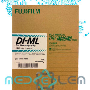 FUJIFILM DI-ML Film – ultra-high contrast dry film for digital mammography with Dmax 3.8+, designed for precise breast tissue imaging and archiving.