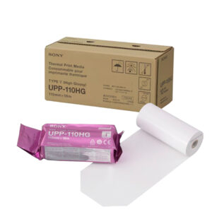 Sony UPP-110HG high gloss thermal print media roll 110mm x 18m for medical printers