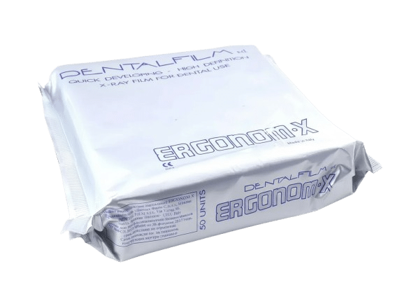 Self-developing dental X-ray film pack