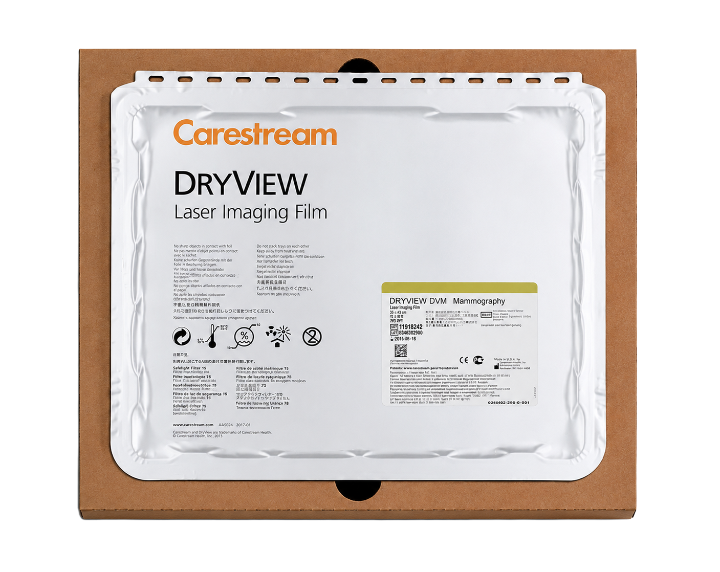 Carestream DRYVIEW DVM+ films 1 Carestream DRYVIEW DVM+ films
